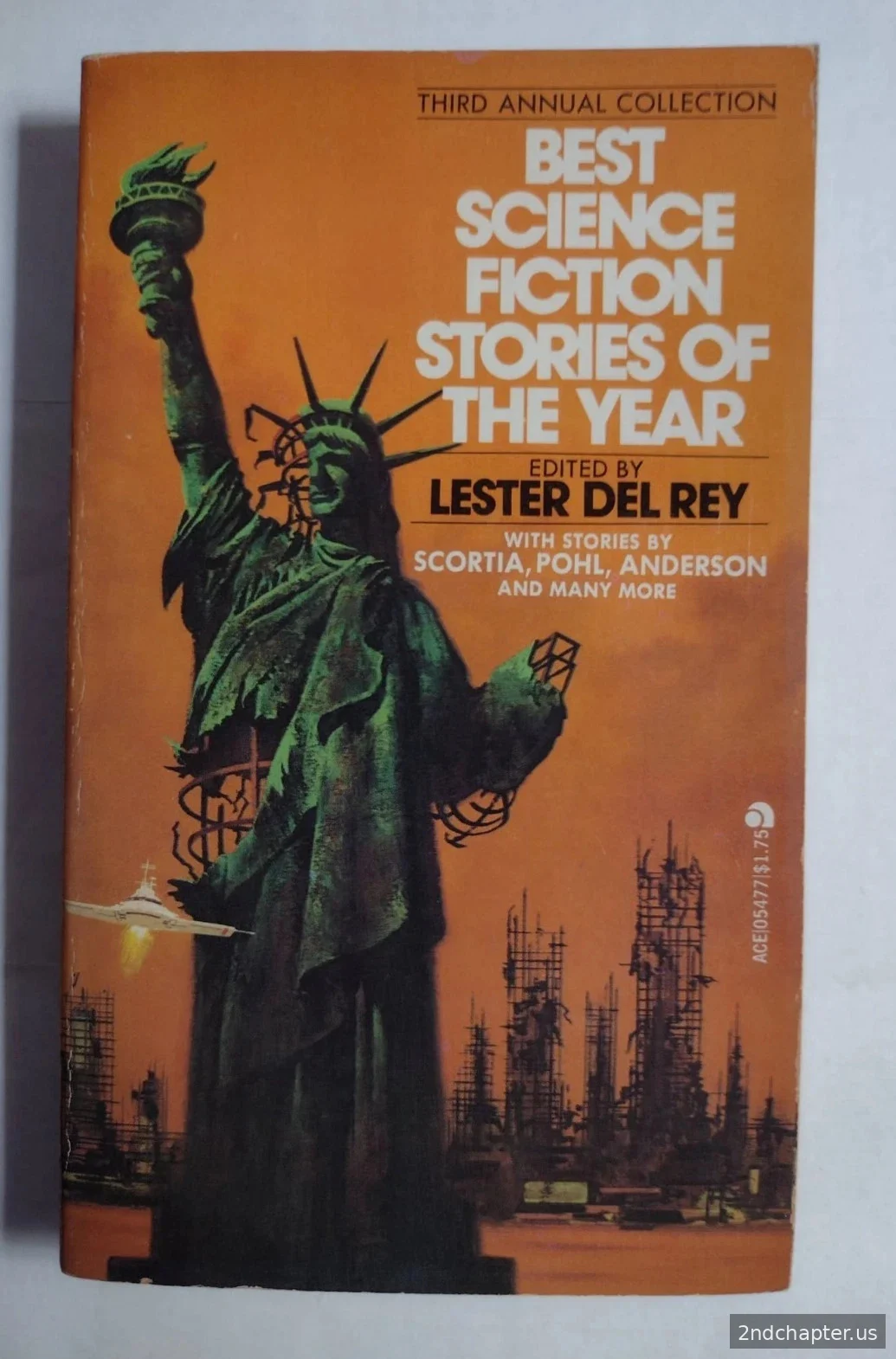 Best Science Fiction Stories Of The Year (Third Annual) book cover