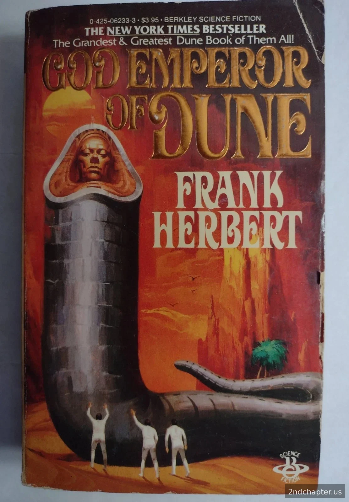 God Emperor of Dune book cover