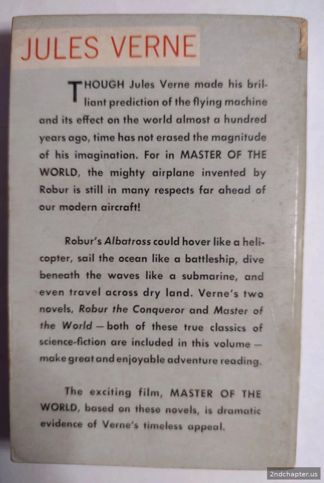 Master Of The World additional image